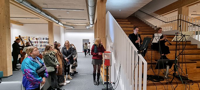 Raumkonzert des Uni-Orchesters der UW/H