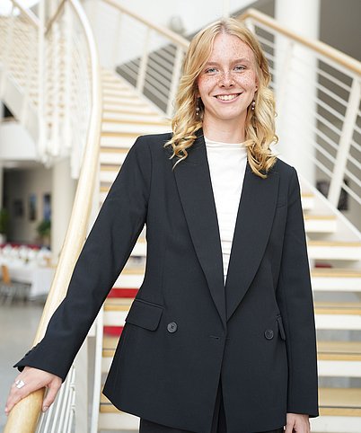 Portrait von Johanna Heger, Studentin der UW/H