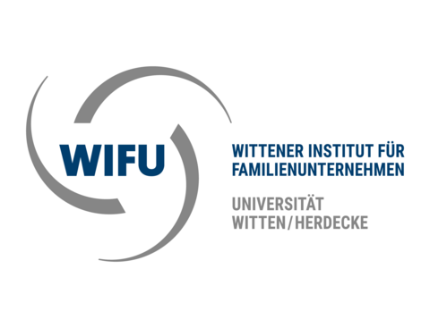 Logo des Wittener Instituts für Familienunternehmen (WIFU) der UW/H auf weißem Hintergrund