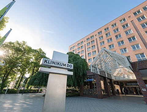 Außenaufnahme des Klinikums Dortmund