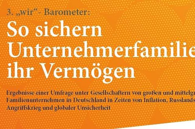 Cover des 3. „wir“-Barometers (Foto: WIFU)
