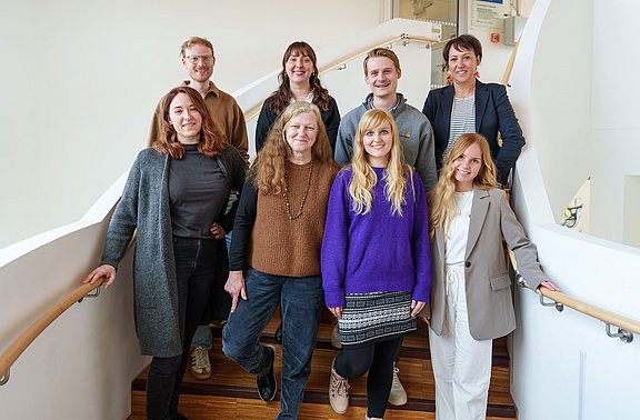 Teamfoto mit 8 Personen der ZPP-Ambulanz für Erwachsene