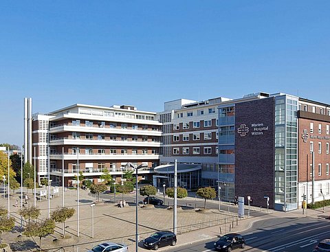 Außenaufnahme des Marien Hospitals Witten